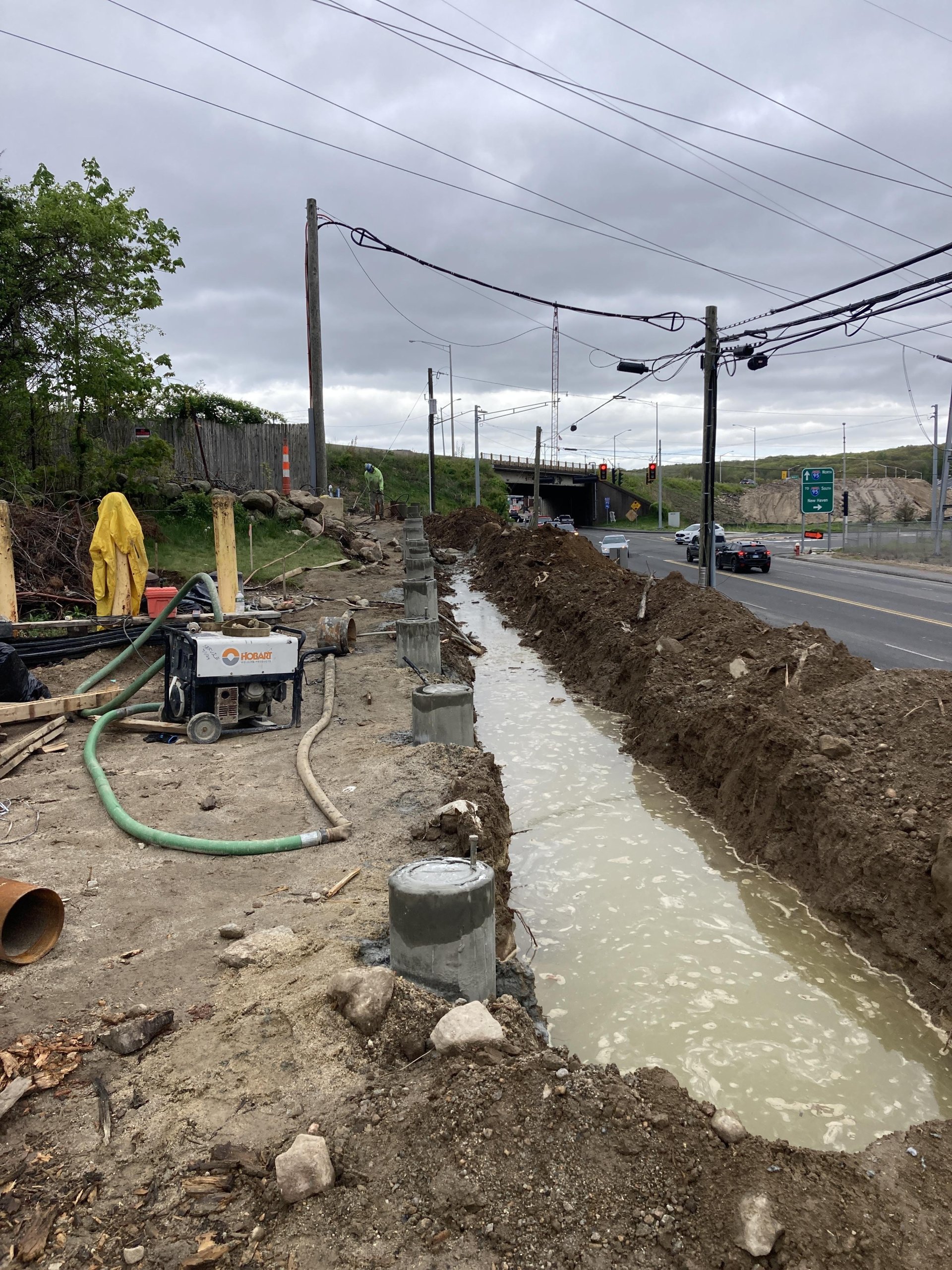 Retaining Wall 116 - Micropile Grouting